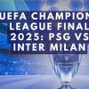UEFA Champions League Final 2025: PSG vs Inter Milan
