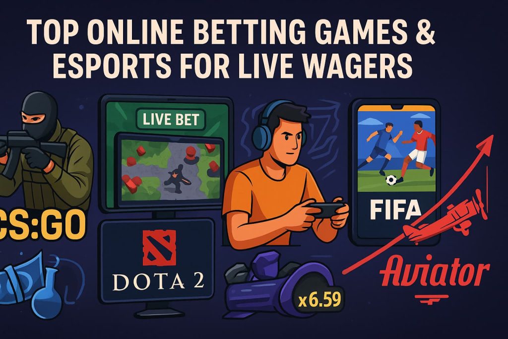 Top Online Live Betting Games Esports Betting