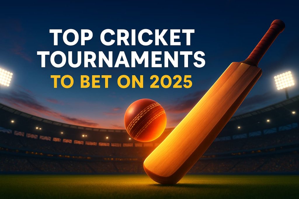 Top Cricket Tournaments to Bet On 2025